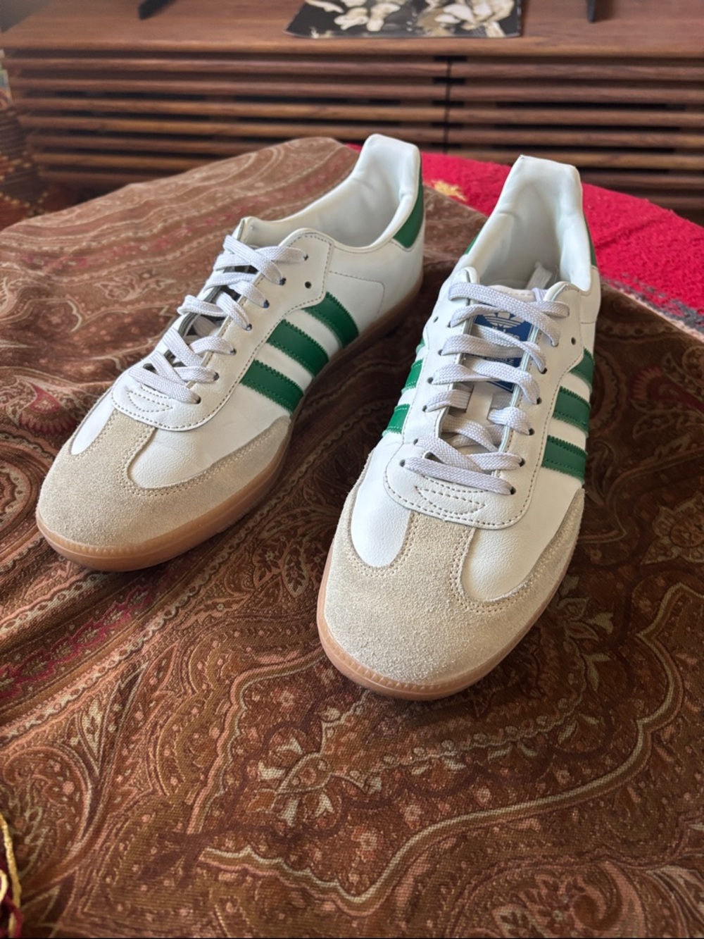 Adidas Samba Green stripe - Picture 2 of 6